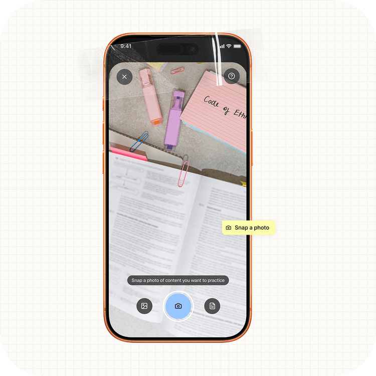 Photograph your language material